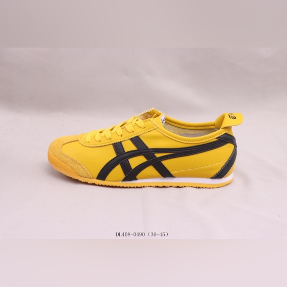 Onitsuka Tiger MEXICO 66 Women's Yellow Casual Sneakers [All sizes available in